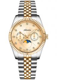 Швейцарские наручные  женские часы  3809.2141QF. Коллекция Moonphase Adriatica