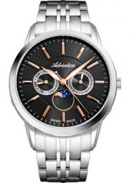 Швейцарские наручные  мужские часы  8306.51R7QF. Коллекция Moonphase Adriatica