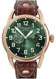 Швейцарские наручные  мужские часы  V.3.18.2.311.4. Коллекция Bristol Scout Aviator