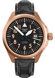 Швейцарские наручные  мужские часы  V.3.39.2.339.4. Коллекция Airacobra Aviator