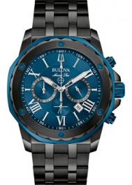 Японские наручные  мужские часы  98B410. Коллекция Marine Star Bulova
