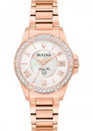 Японские наручные  женские часы  98R295. Коллекция Marine Star Bulova