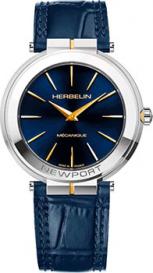 fashion наручные  мужские часы  1222T15BL. Коллекция Newport Slim Herbelin