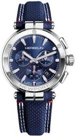 fashion наручные  мужские часы  37658AP15BL. Коллекция Newport Chrono Herbelin