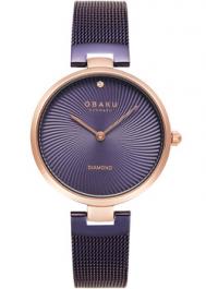 fashion наручные  женские часы  V256LXVQMQ. Коллекция Diamond Obaku