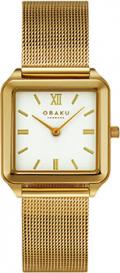 fashion наручные  женские часы  V309LXGWMG. Коллекция Ultra Slim Obaku