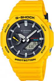 Японские наручные  мужские часы  GA-B2100C-9A. Коллекция G-Shock Casio