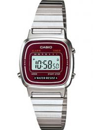 Японские наручные  женские часы  LA670WA-4D. Коллекция Vintage Casio