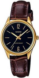 Японские наручные  женские часы  LTP-V005GL-1B. Коллекция Analog Casio