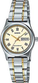 Японские наручные  женские часы  LTP-V006SG-9B. Коллекция Analog Casio