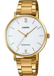 Японские наручные  женские часы  LTP-VT01G-7B. Коллекция Analog Casio