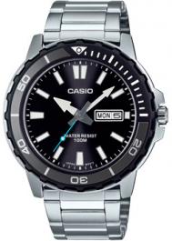 Японские наручные  мужские часы  MTD-125D-1A3. Коллекция Analog Casio