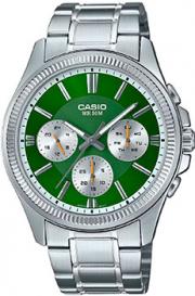 Японские наручные  мужские часы  MTP-1375D-3A. Коллекция Analog Casio