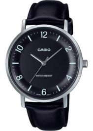 Японские наручные  мужские часы  MTP-VT03L-1B. Коллекция Analog Casio