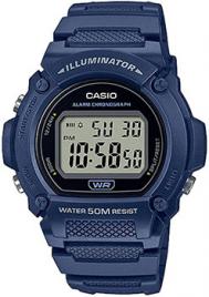 Японские наручные  мужские часы  W-219H-2AVEF. Коллекция Digital Casio