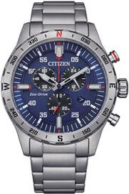 Японские наручные  мужские часы  AT2520-89L. Коллекция Eco-Drive Citizen