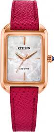 Японские наручные  женские часы  EM1193-08D. Коллекция Classic Citizen