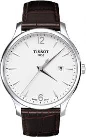 Швейцарские наручные  мужские часы  T063.610.16.037.00. Коллекция Tradition Tissot