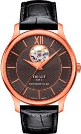Швейцарские наручные  мужские часы  T063.907.36.068.00. Коллекция Tradition Tissot