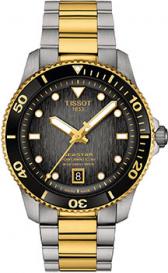 Швейцарские наручные  мужские часы  T120.807.22.051.00. Коллекция Seastar 1000 Tissot