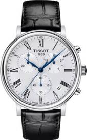 Швейцарские наручные  мужские часы  T122.417.16.033.00. Коллекция Carson Premium Tissot