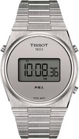 Швейцарские наручные  мужские часы  T137.463.11.030.00. Коллекция PRX Tissot