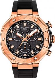 Швейцарские наручные  мужские часы  T141.417.37.051.00. Коллекция T-Race Tissot