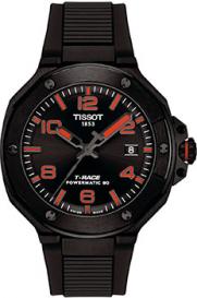 Швейцарские наручные  мужские часы  T141.807.37.057.00. Коллекция T-Race Tissot