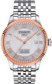 Швейцарские наручные  мужские часы  T932.408.41.033.00. Коллекция Le Locle Tissot