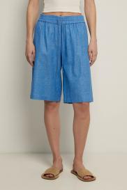Льняные шорты женские стиля casual Finn Flare