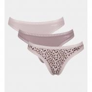 Комплект из 3 трусов-стрингов из LaRedoute