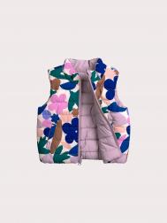 Жилет утепленный двусторонний для малышки