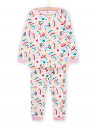 Пижама с длинным рукавом для девочки