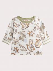 Лонгслив двусторонний для малыша