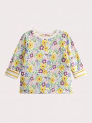 Лонгслив двусторонний для малышки