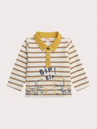 Поло с длинным рукавом для малыша