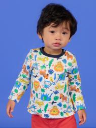 Лонгслив двусторонний для малыша