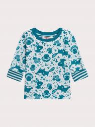 Лонгслив двусторонний для малыша