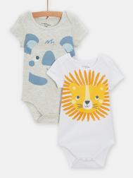 Боди с коротким рукавом, 2 шт. для малыша