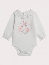 Боди с длинным рукавом для малышки
