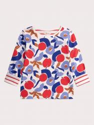 Лонгслив двусторонний для девочки