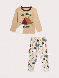 Пижама с длинным рукавом для мальчика