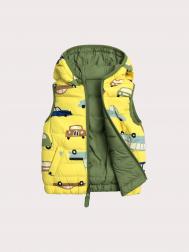 Жилет утепленный двусторонний для малыша