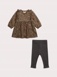 Комплект (платье+леггинсы) для малышки