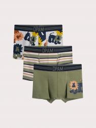 Трусы-боксеры, 3 шт. для мальчика