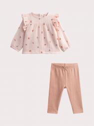 Комплект (блузка+леггинсы) для малышки