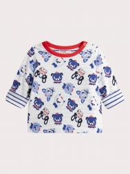 Лонгслив двусторонний для малыша