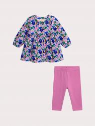 Комплект (платье+леггинсы) для малышки