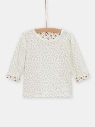 Лонгслив двусторонний для малышки