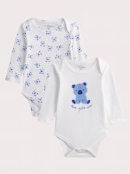 Боди с длинным рукавом, 2 шт. для малыша